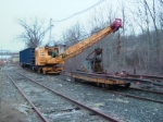 Metro North rail crane